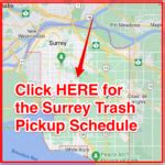 garbage pickup surrey bc schedule|surrey garbage collection schedule.